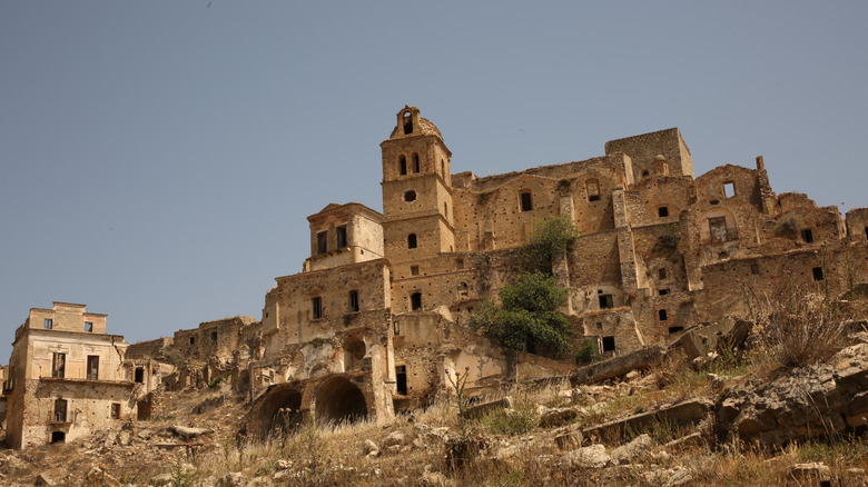 Dramatic view of Craco