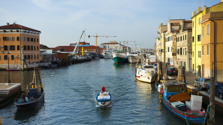 Canal in Chioggia, Italy