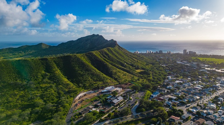 Diamond Head Crater on Oahu