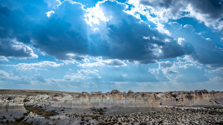 Little Jeruselum Badlands State Park near Monument Rock