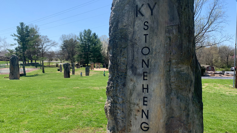 Kentucky's version of Stonehenge in Munfordville