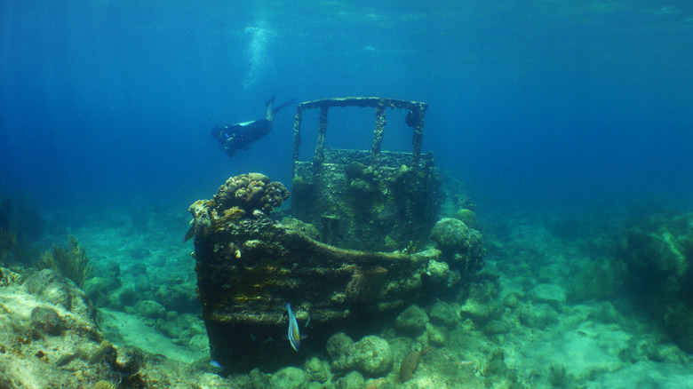 Shipwreck in Curaçao