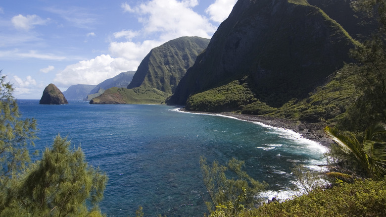 beach in Molokai, Hawaii