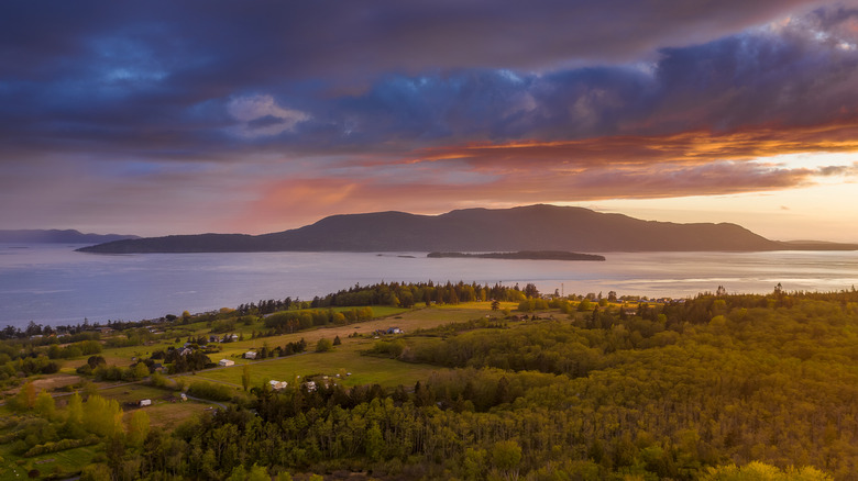 Orcas Island sunset