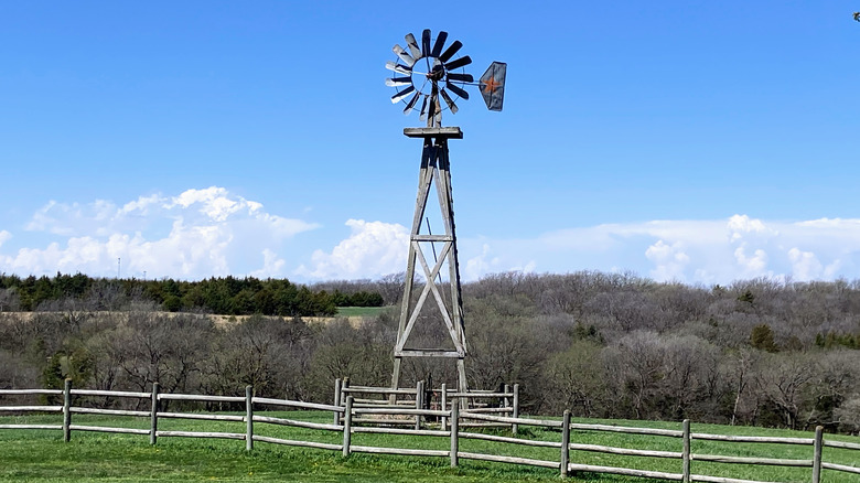 Windmill in Ashland, Nebraska