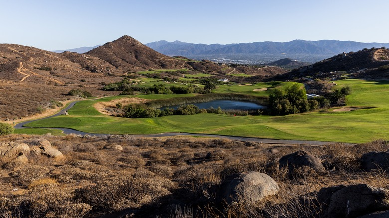 an aerial view of Norco Golf Club