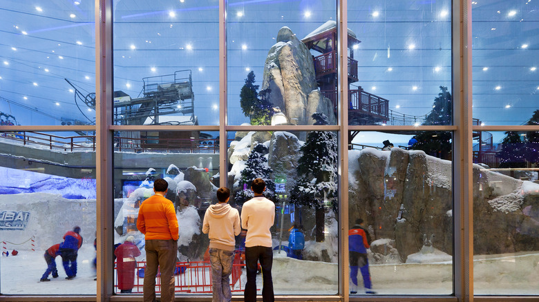 Ski Dubai indoor ski resort