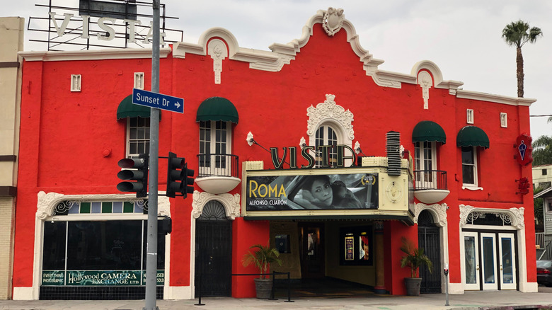 Historic Vista Theatre in Los Feliz, CA