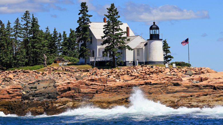 Winter Harbor lighthouse