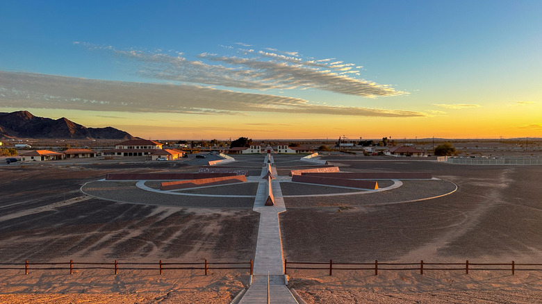 A bird's eye view of the Museum of History in Granite, located in Felicity