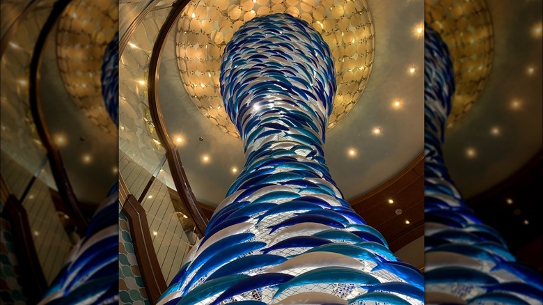 Sculpture on board Margaritaville at Sea