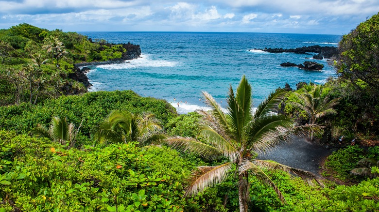 Beach in Hāna, Maui