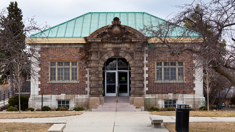 Front of Belle Isle Aquarium