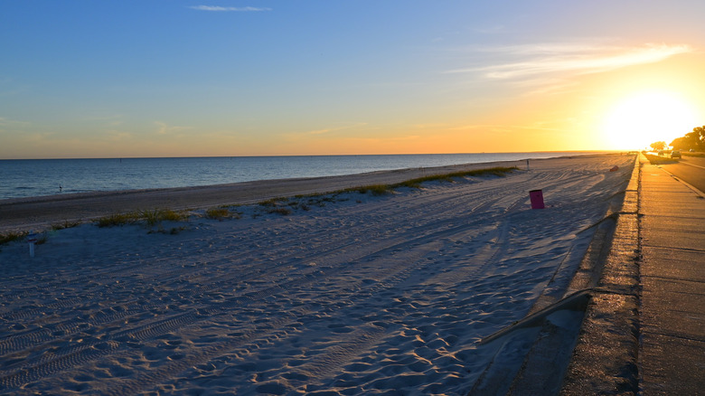 Sunset on Mississippi's Gulf Coast