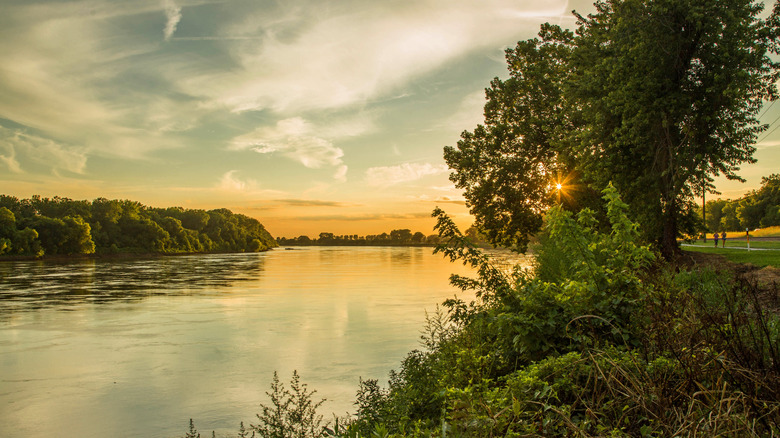 Missouri River near Parkville