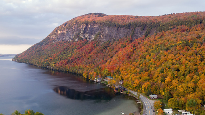 Mount Pisgah lake view