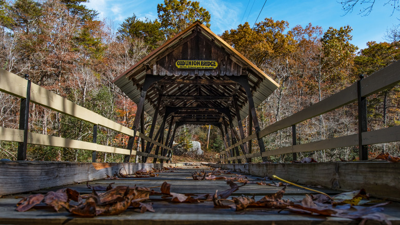 Old Union Bridge in Mentone