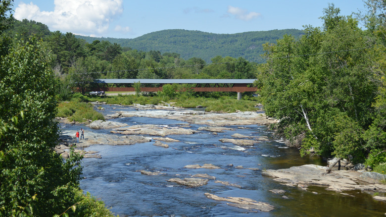 Littleton New Hampshire's Ammonoosuc River