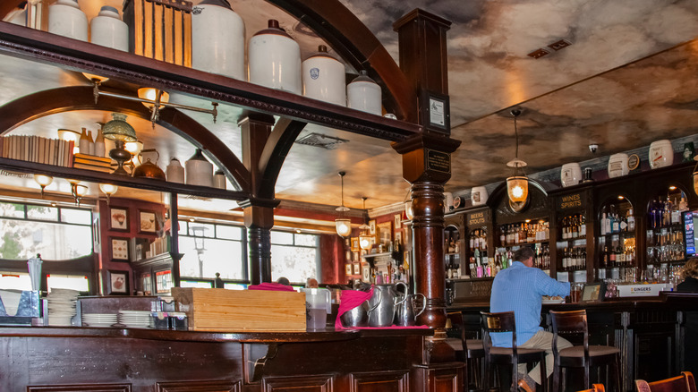 The inside of Kilkennys Pub Tulsa