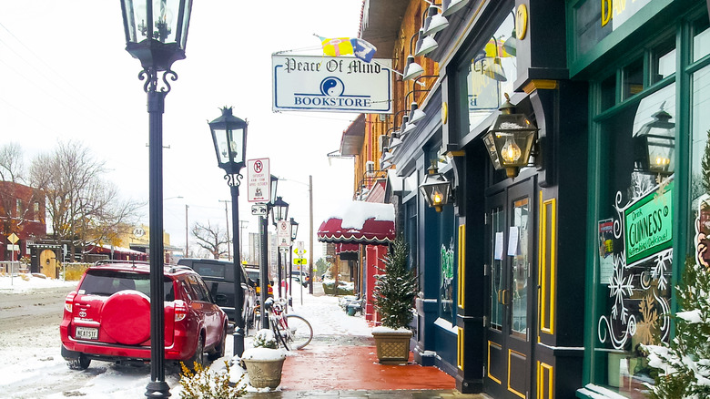 Cherry Street shopping Peace of Mind Bookstore