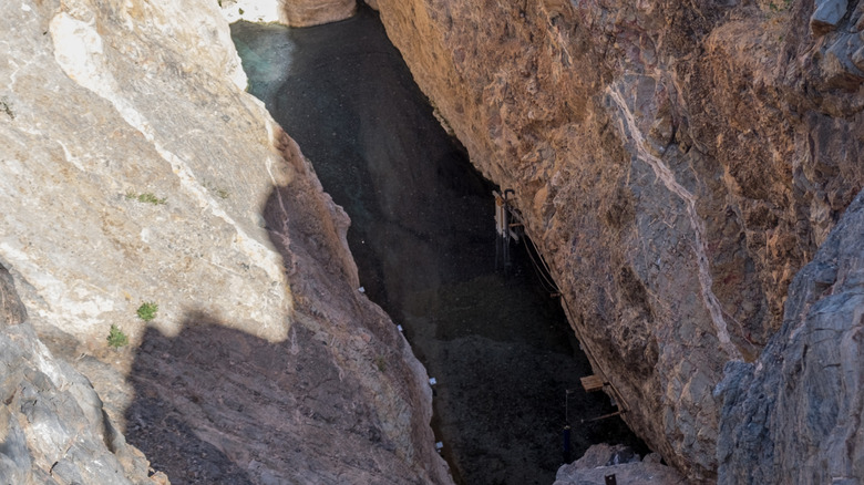 Devils Hole in the Ash Meadows National Wildlife Refuge