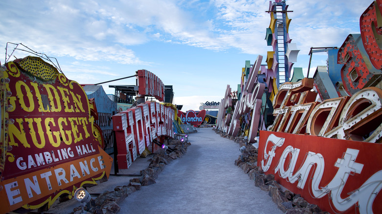 Neon Boneyard in Old Vegas