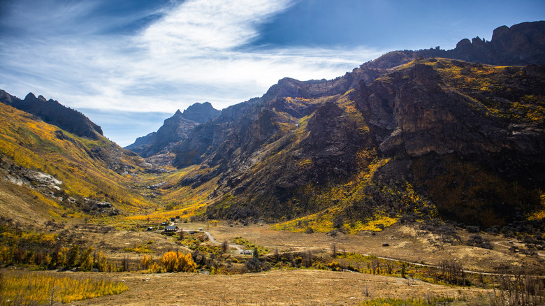 Lamoille Canyon in the Ruby Mountains, Nevada