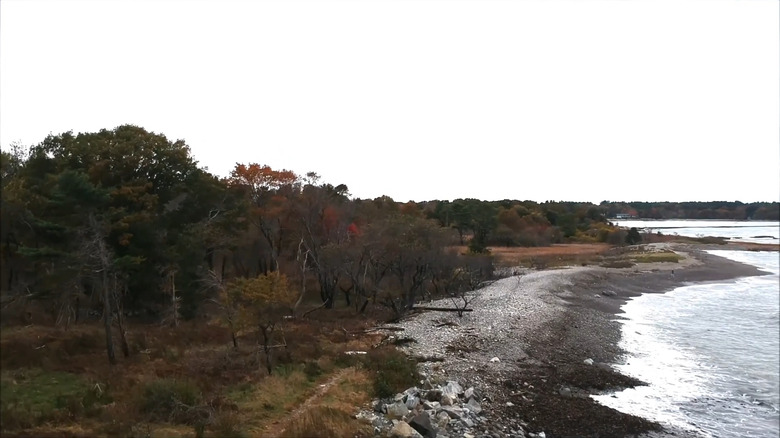 The coastline at Odiorne Point State Park