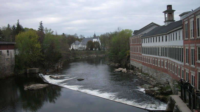 Milford, New Hampshire and Souhegan River