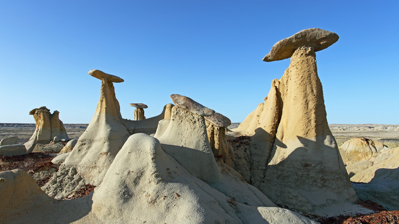 Hoodoos in Ah-Shi-Sle-Pah Wilderness in New Mexico