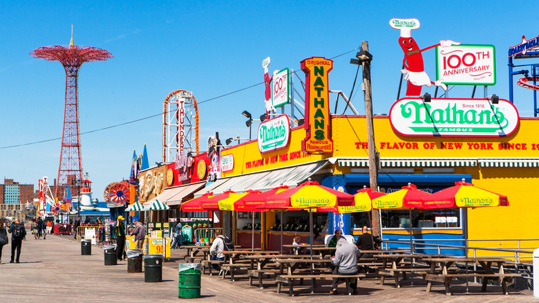 Coney Island boardwalk