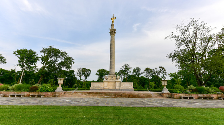 The Bronx Victory Memorial in Pelham Bay Park, New York City