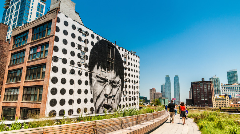 Mural on the High Line