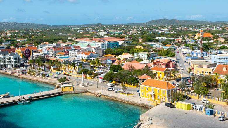 Aerial view of Bonaire