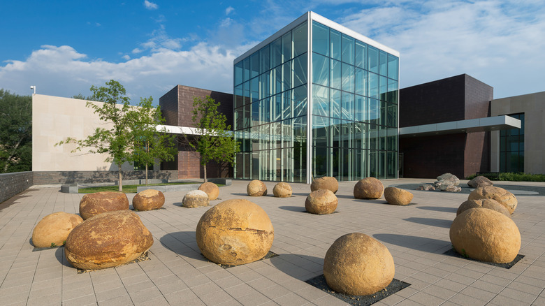 Entrance to the North Dakota Heritage Center & State Museum