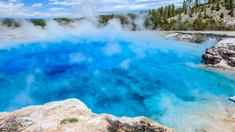 Excelsior Geyser in Yellowstone National Park