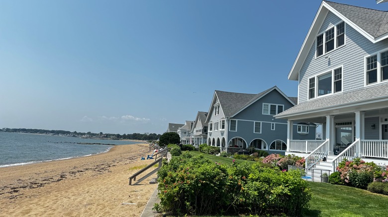 Connecticut beach house ocean front