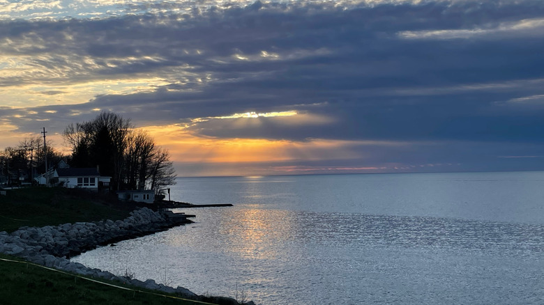 Geneva-on-the-Lake view of Lake Erie