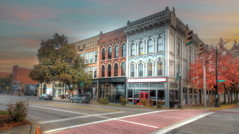 Shops in downtown Marietta