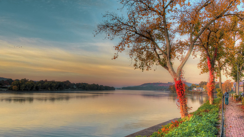 The Ohio River near Marietta