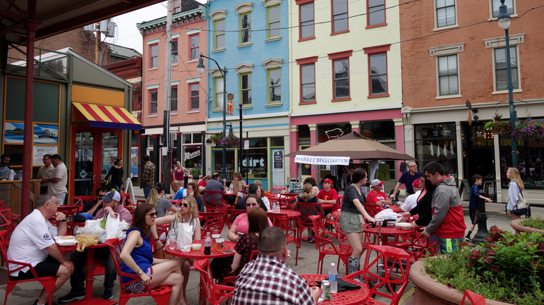 Outside at Findlay Market