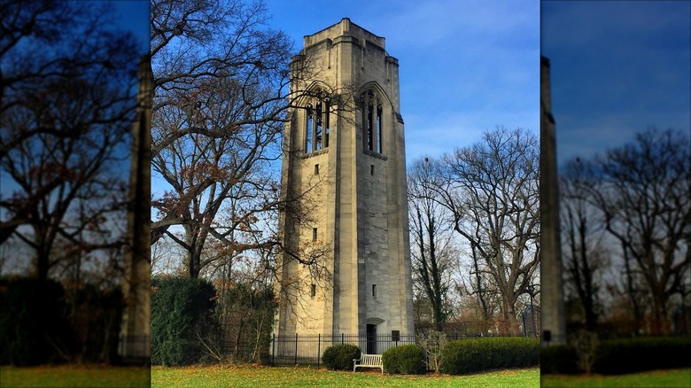 Carillon in Dogwood Park in Mariemont, Ohio