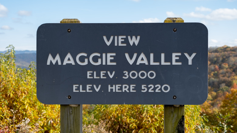 Maggie Valley sign