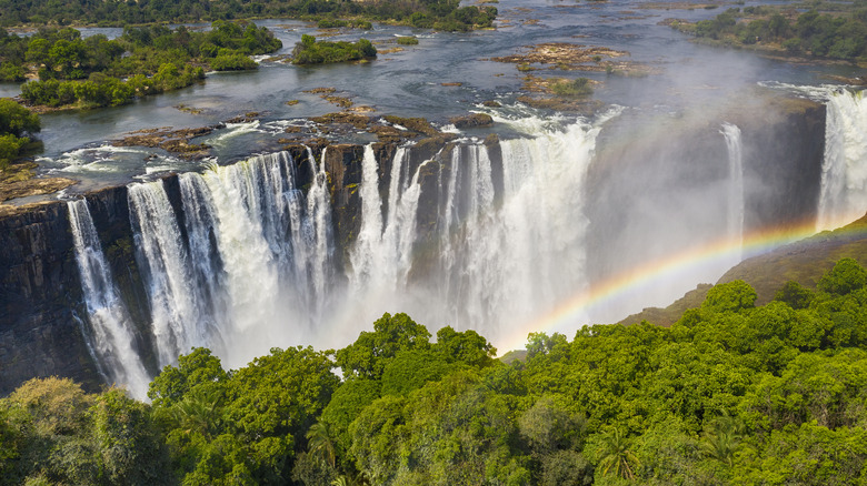 Victoria Falls in southern Africa