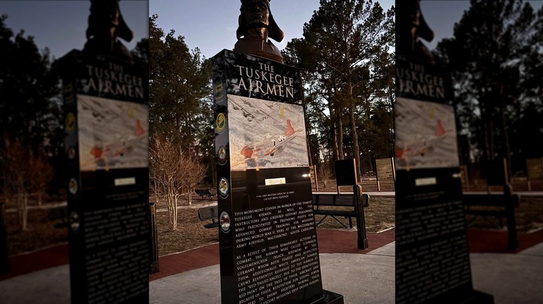 Tuskegee Airmen Memorial in Walterboro, South Carolina