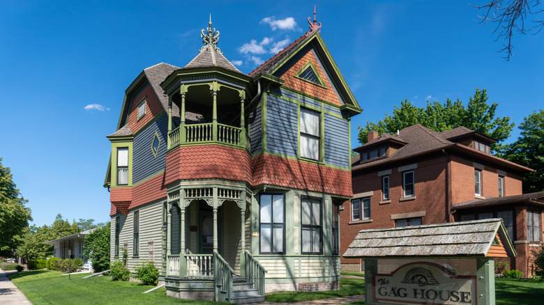 The Gag House in New Ulm, Minnesota