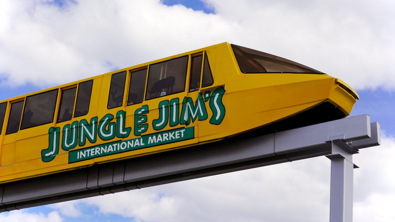 monorail at Jungle Jim's International Market