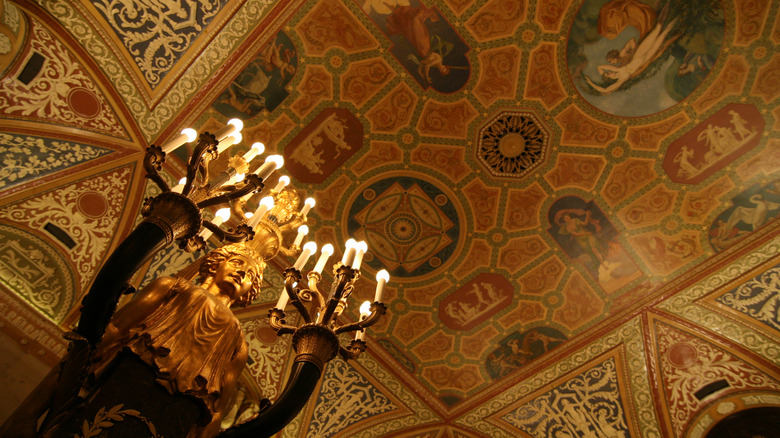 Painted ceiling at Palmer House, Chicago