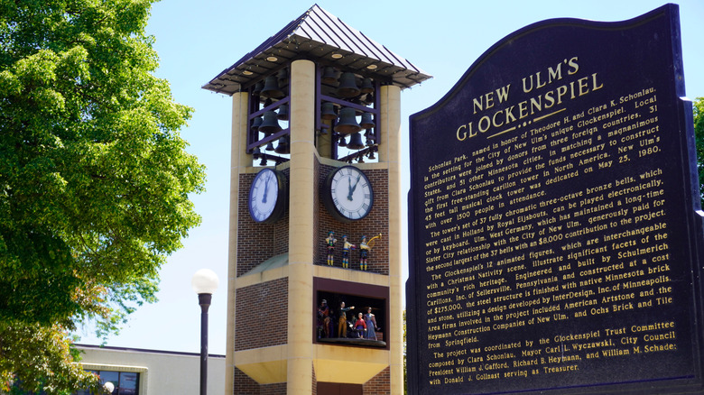 The Glockenspiel in New Ulm