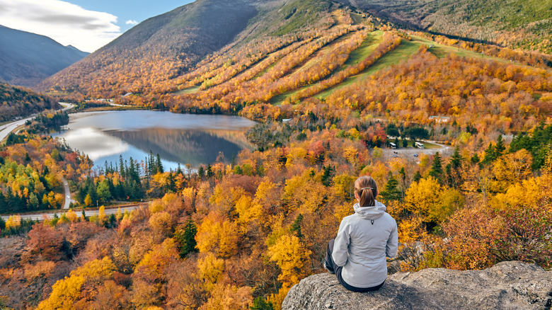 White Mountain National Forest fall hike